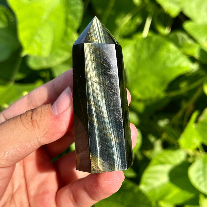 Blue Tiger Eye Tower