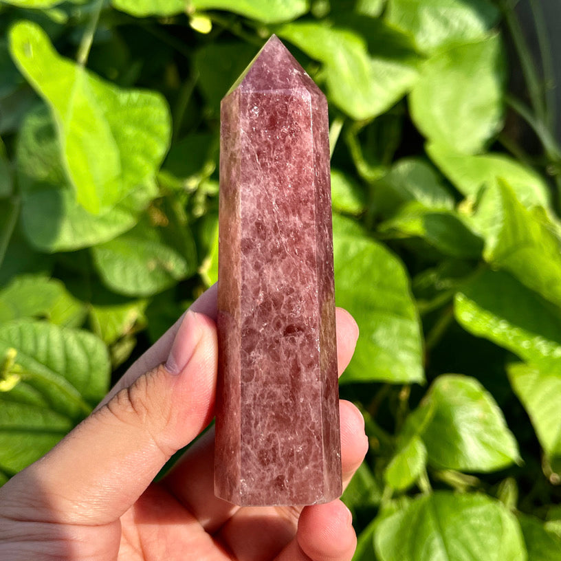 Strawberry Quartz Tower
