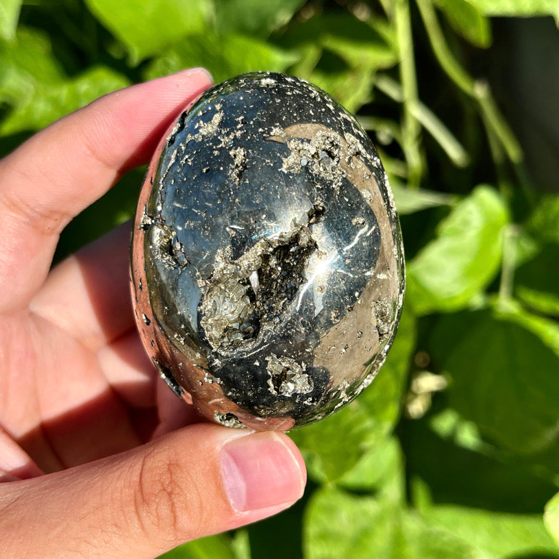 Pyrite Egg