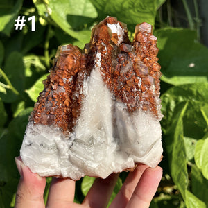 Red Calcite Specimen