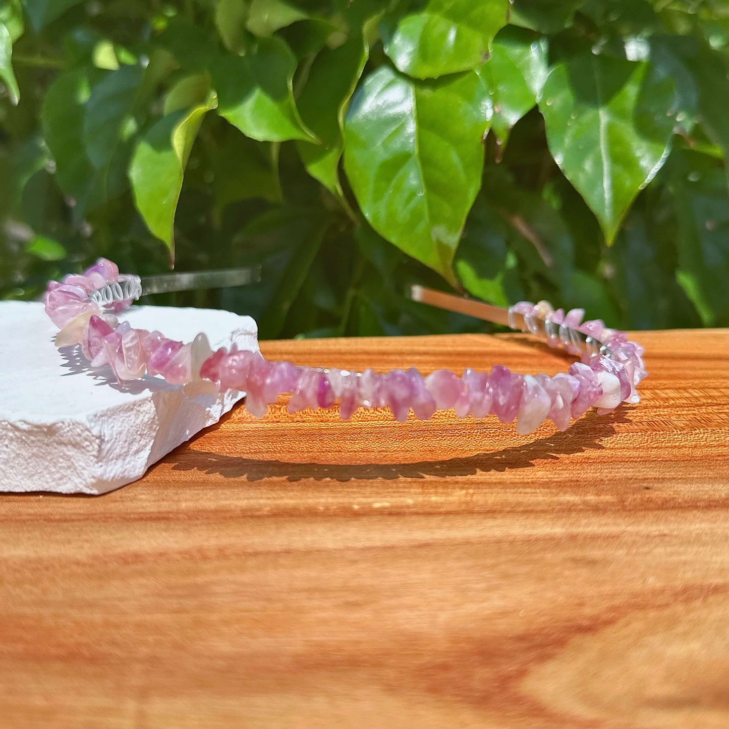 Crystal Gravel Headband