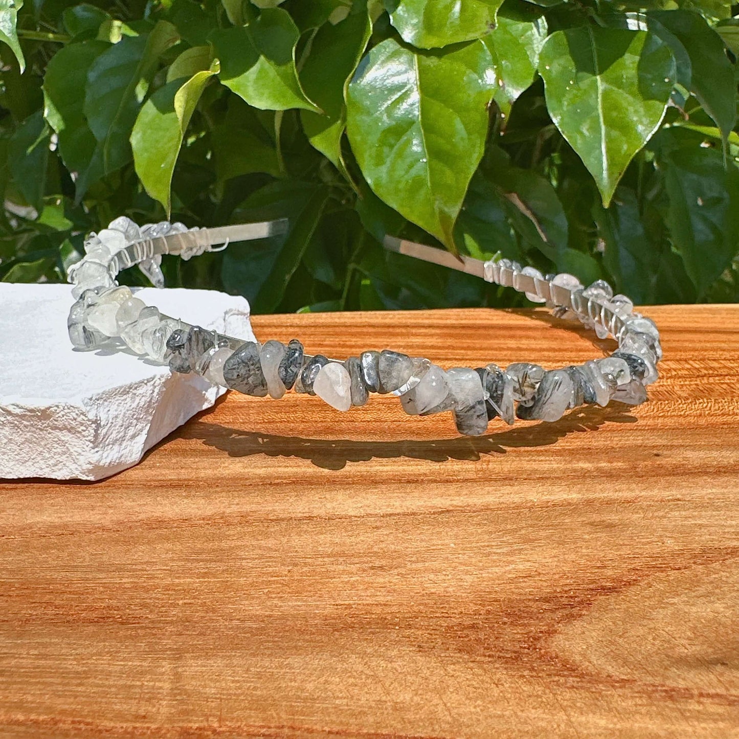 Crystal Gravel Headband