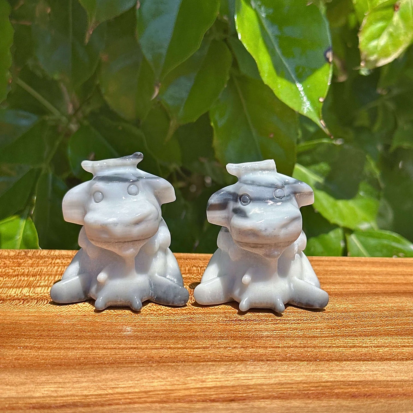 Taiji Stone Cow Carving