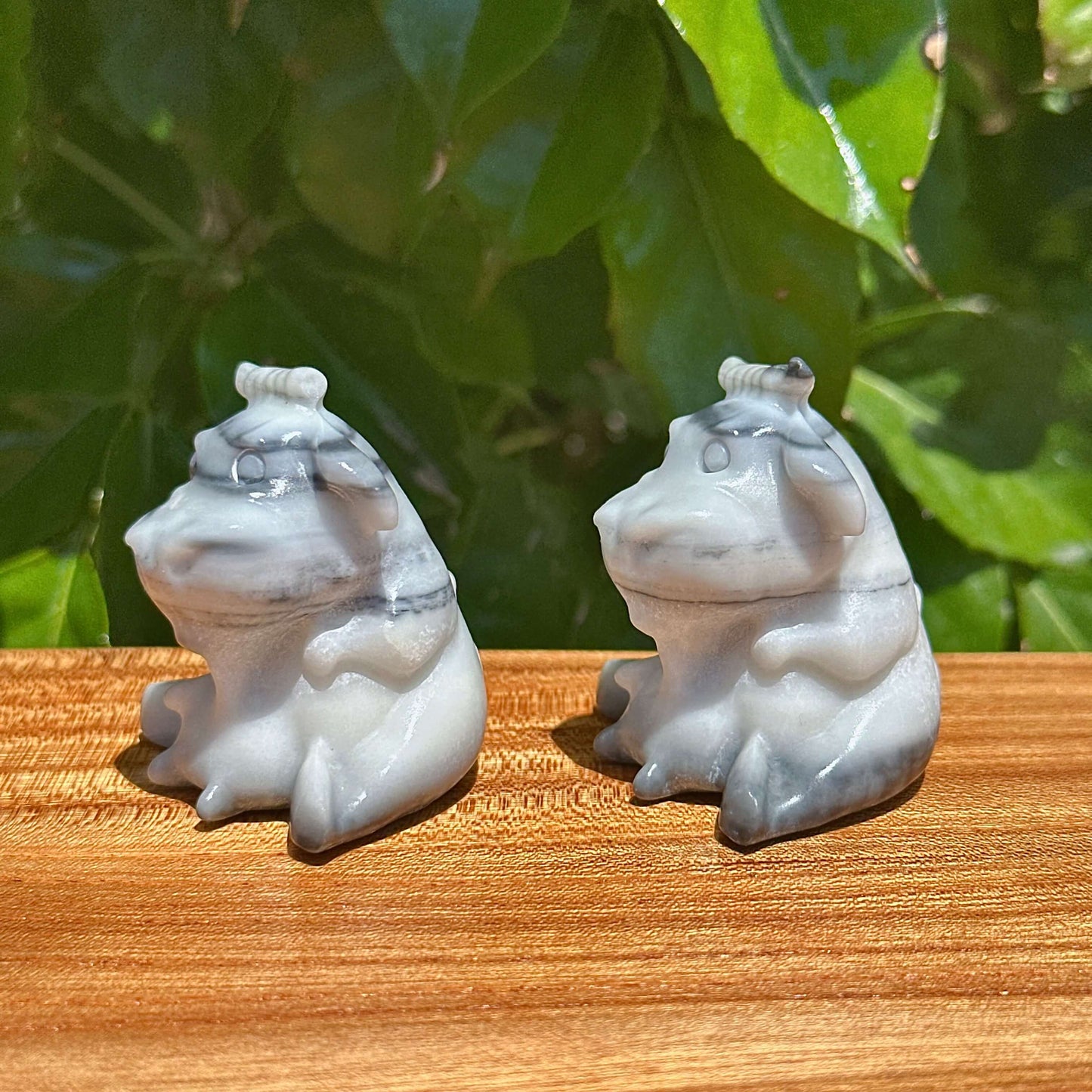 Taiji Stone Cow Carving