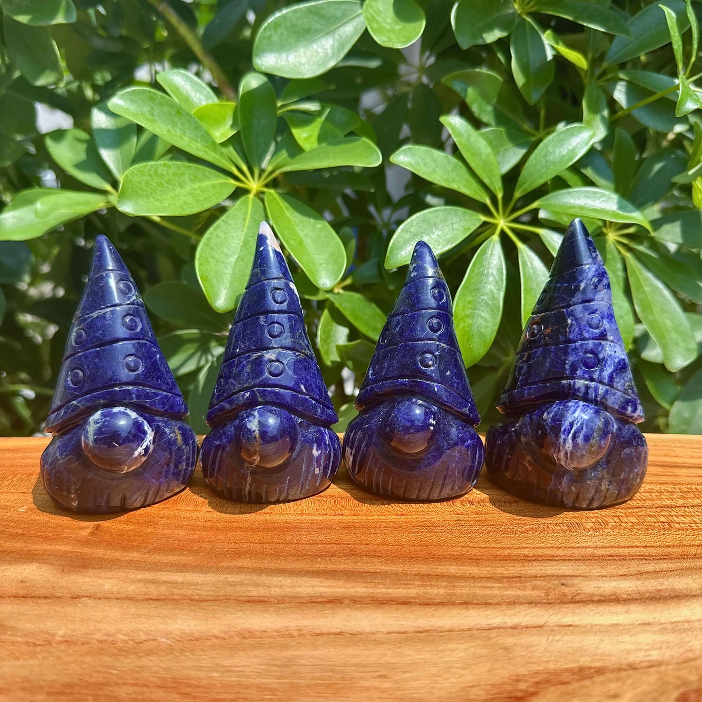 Sodalite Goblin Carving