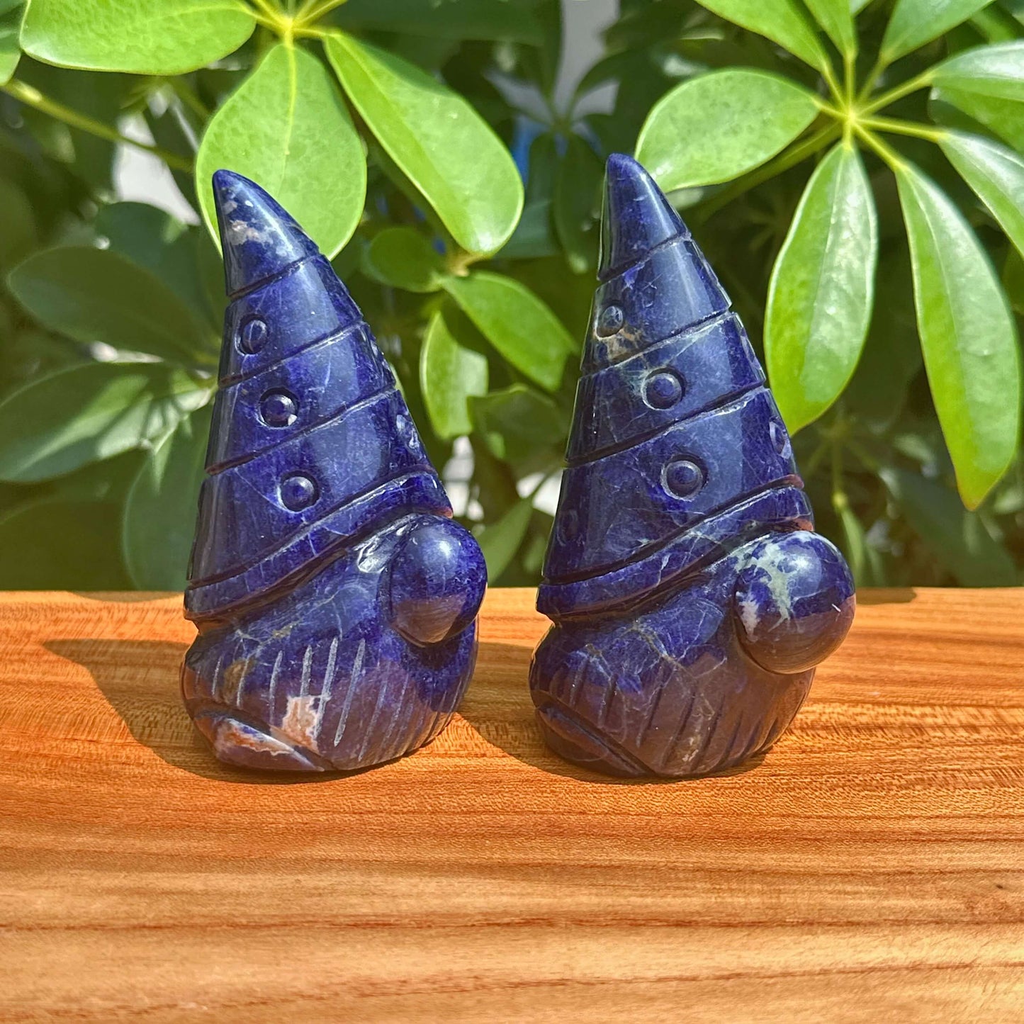 Sodalite Goblin Carving