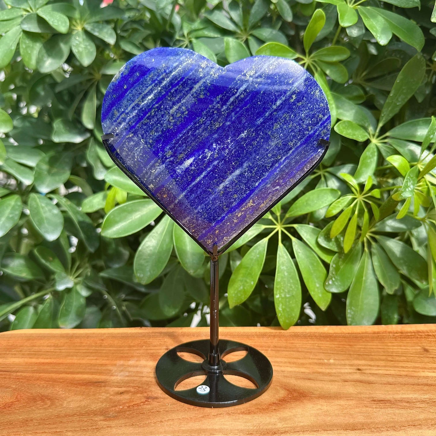 Lapiz Lazuli Heart Ornament