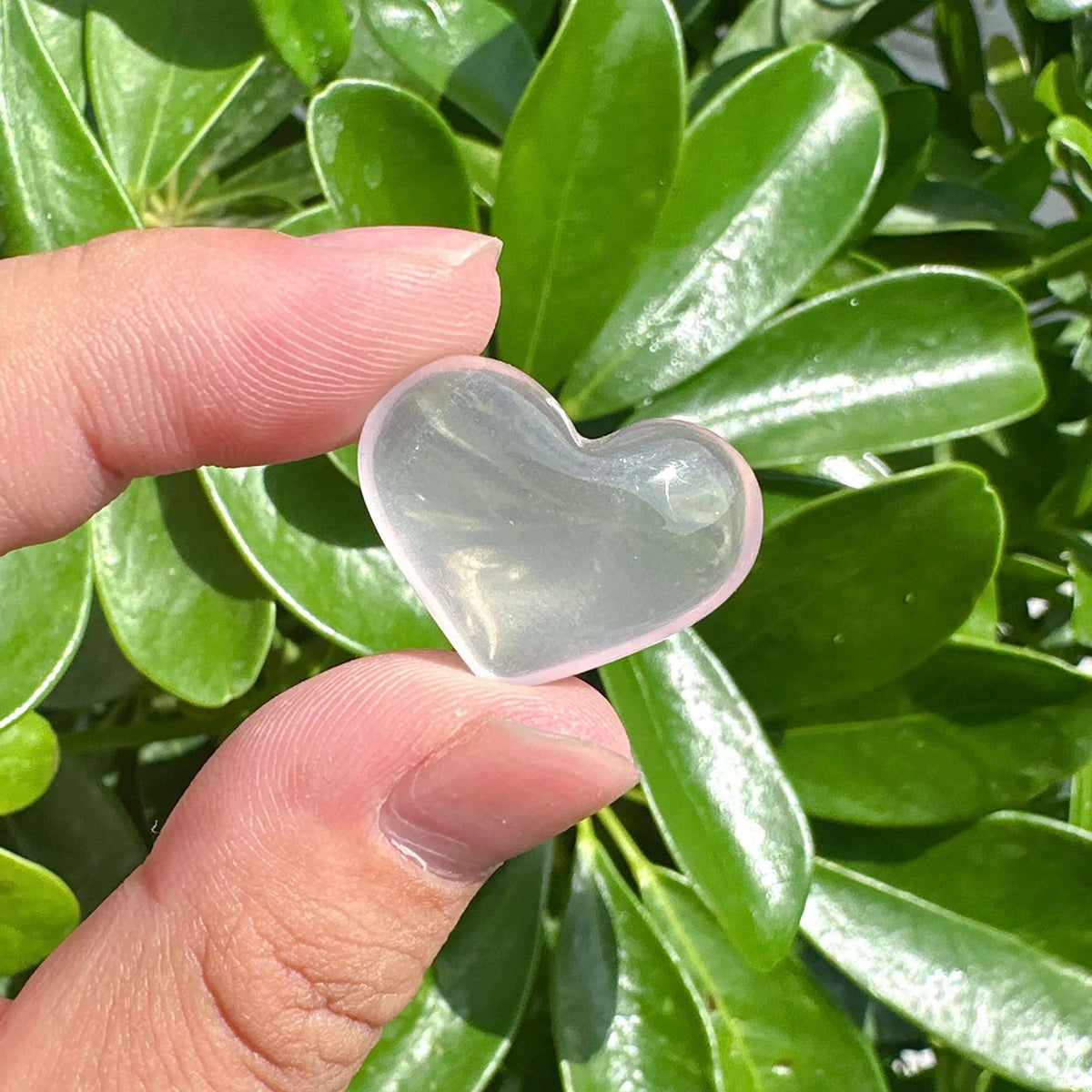 Rose Quartz Mini Heart