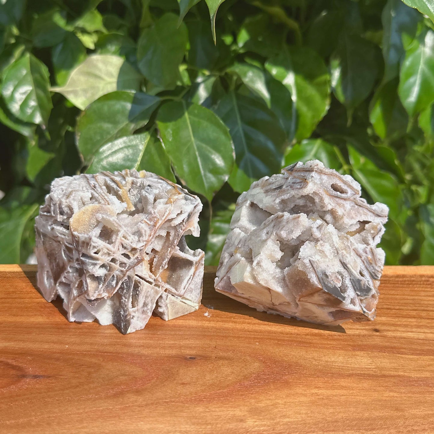 Angled view of Sphalerite Cube, showcasing its unique crystalline features and natural shine.