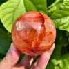 Fire Quartz Sphere