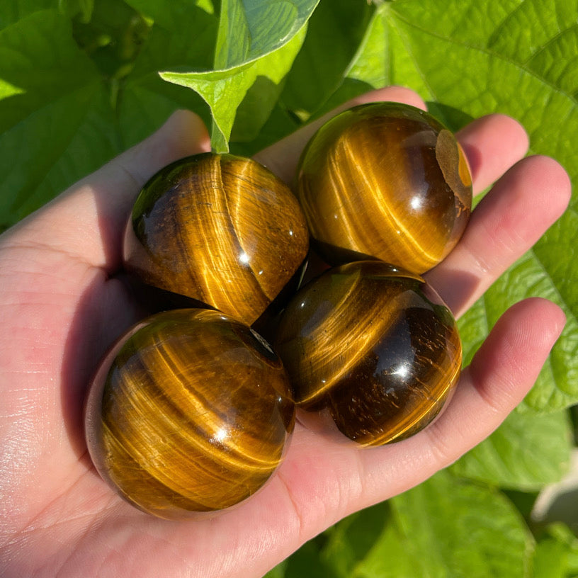 Tiger Eye Sphere