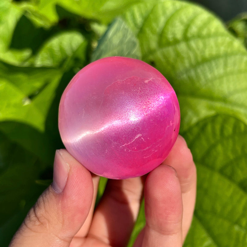 Aura Selenite Sphere