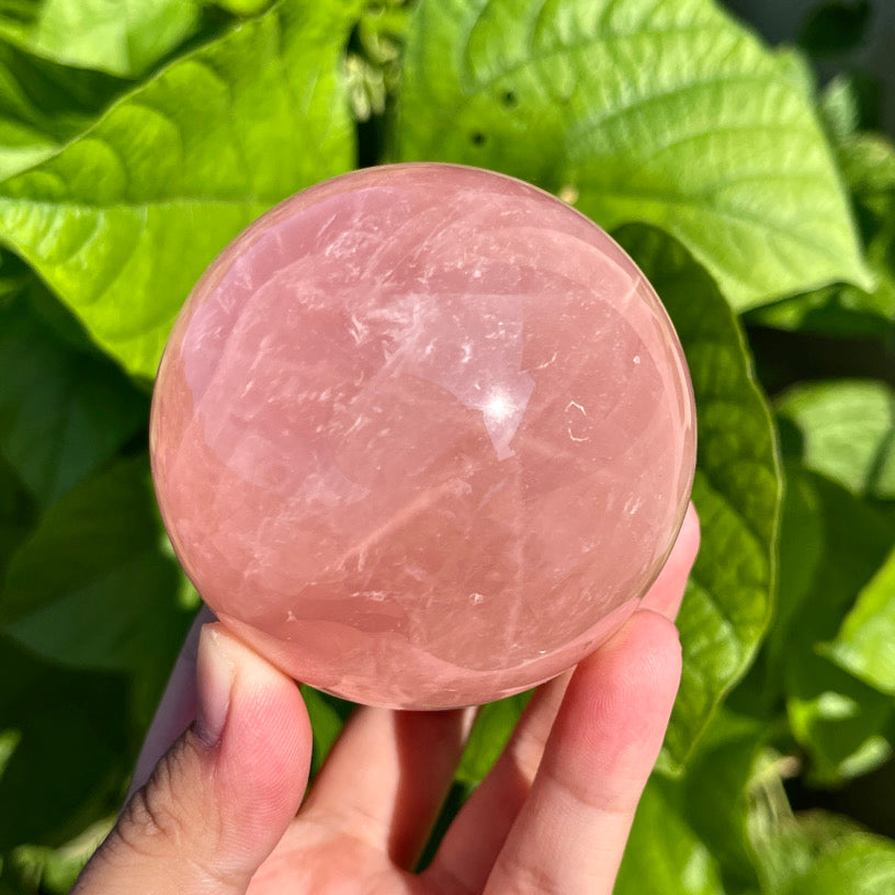 Rose Quartz Sphere