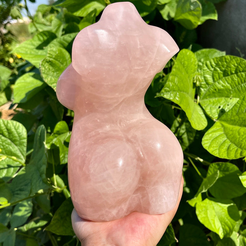 7″+  Rose Quartz Model