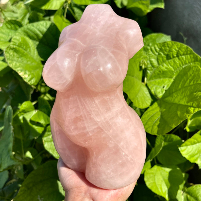 7″+  Rose Quartz Model