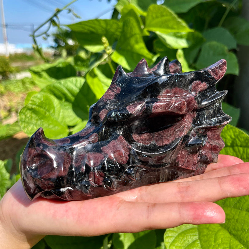 Crystal Dragon Head