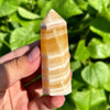 Yellow Calcite Tower
