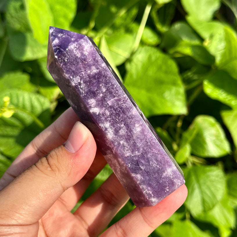 Lepidolite Tower