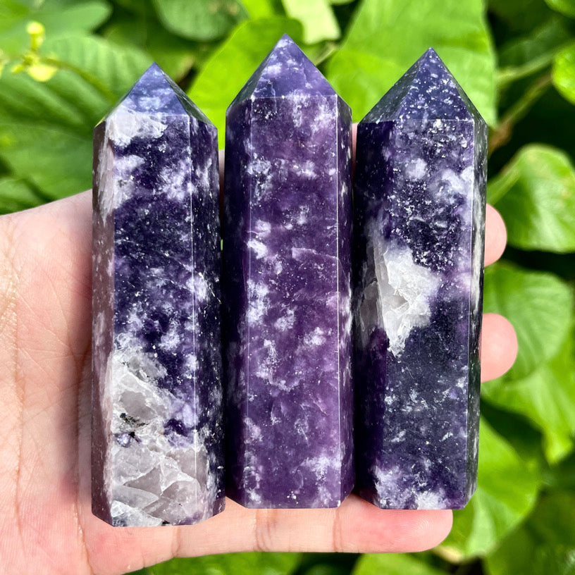 Lepidolite Tower