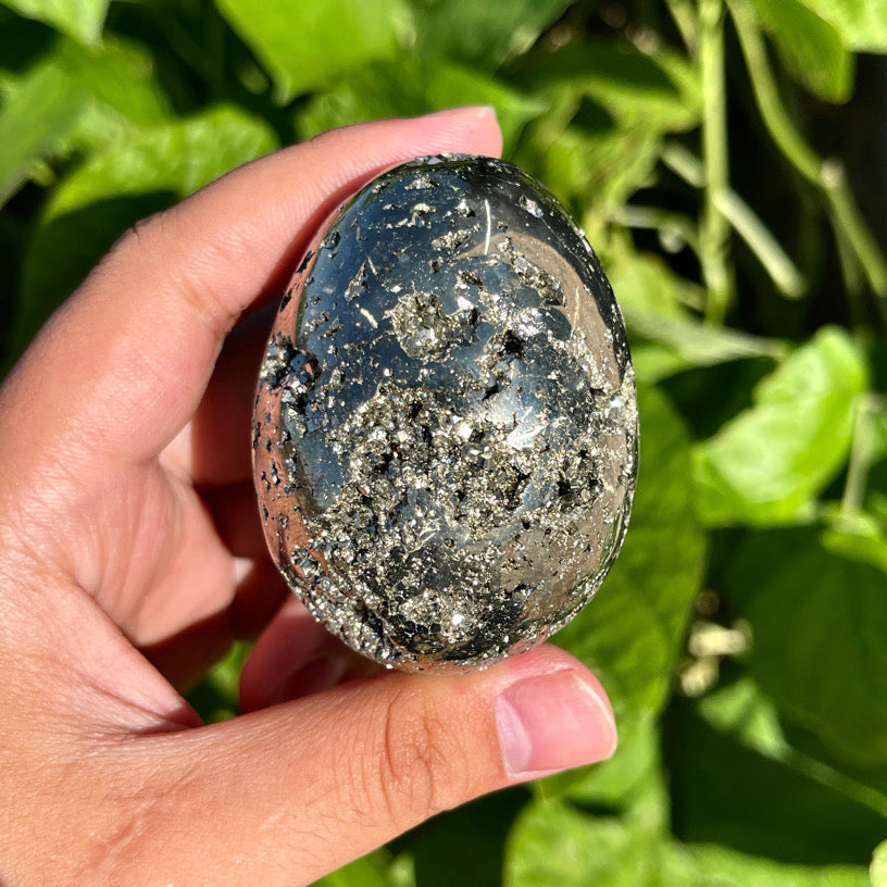 Pyrite Egg