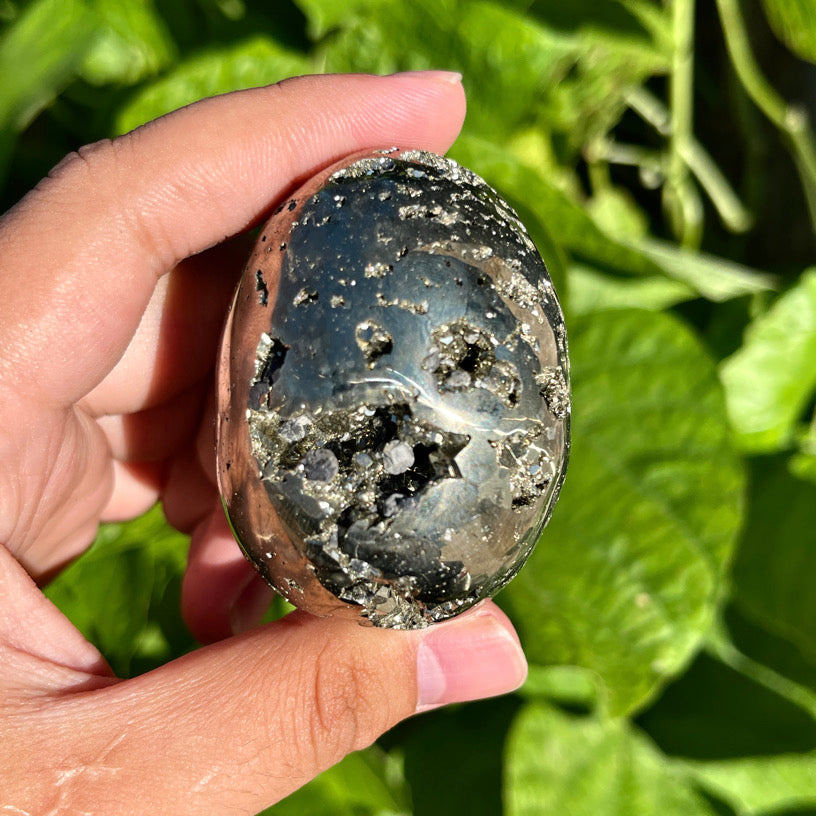 Pyrite Egg