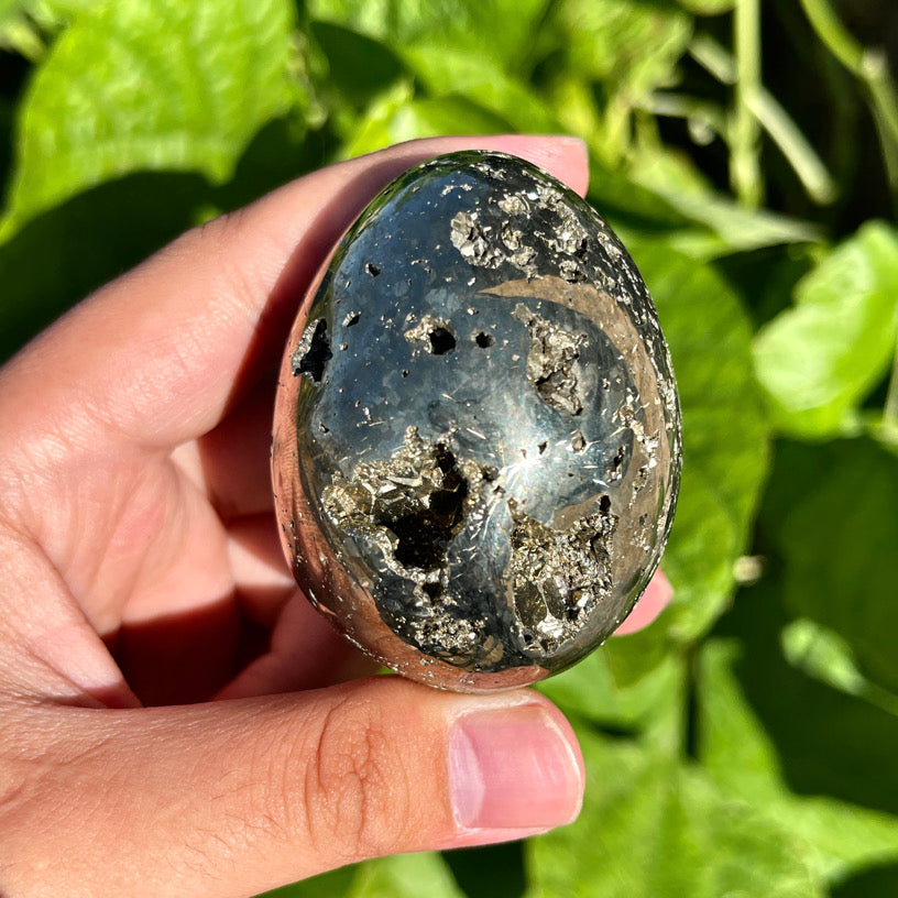 Pyrite Egg