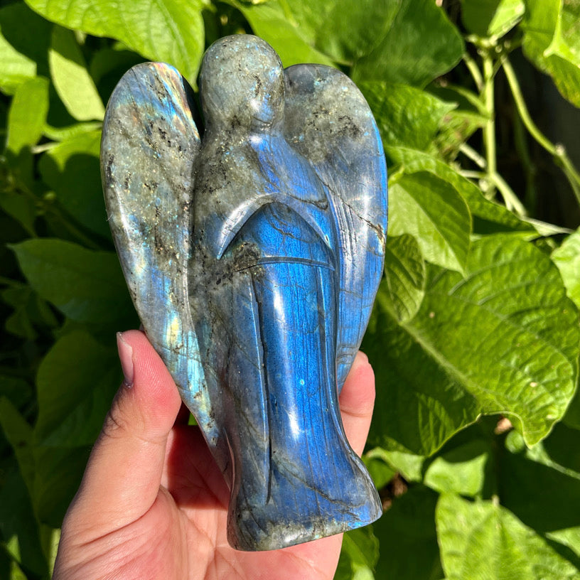 5.2″+ Labradorite Angel