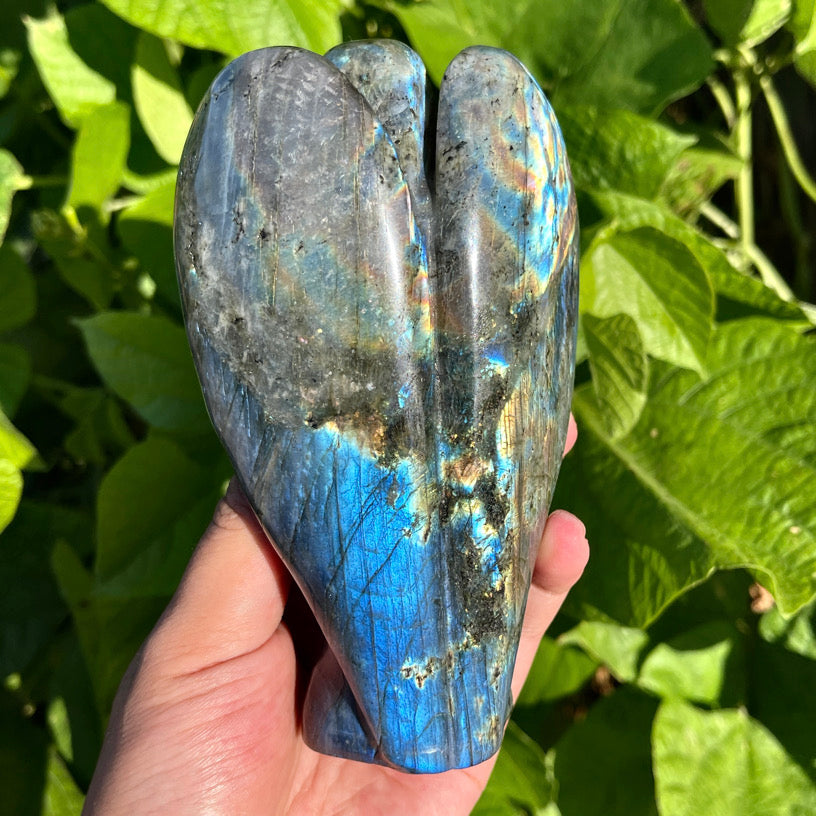 5.2″+ Labradorite Angel