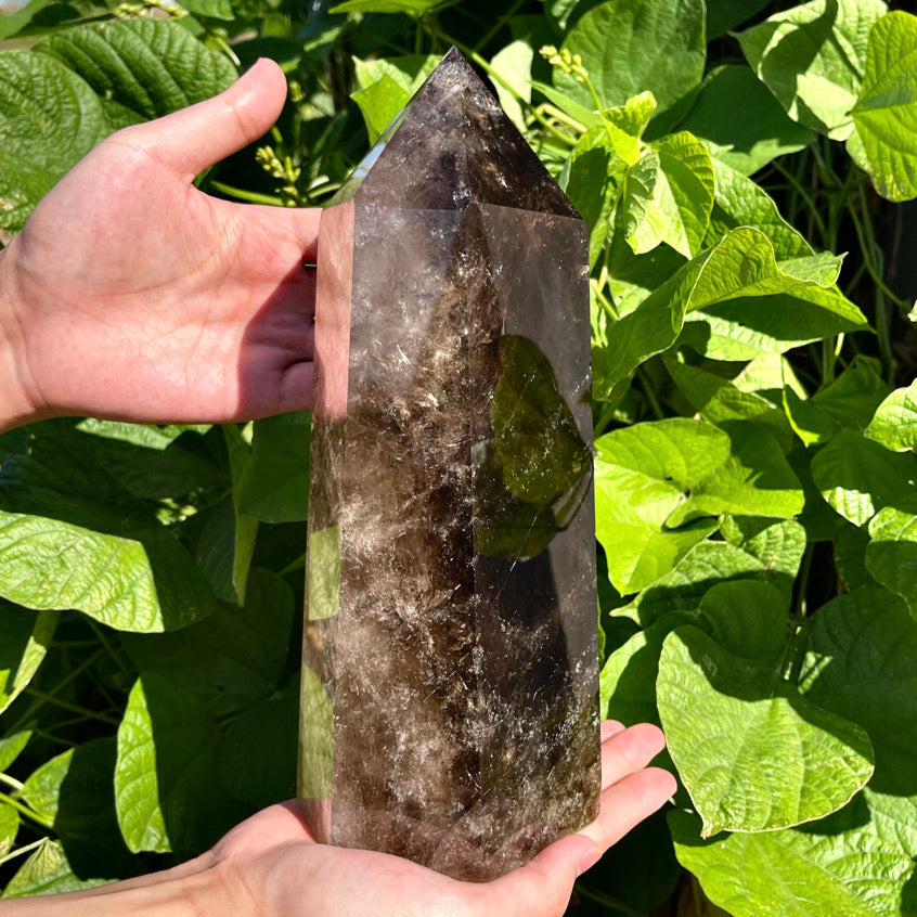 Smoky Quartz Tower