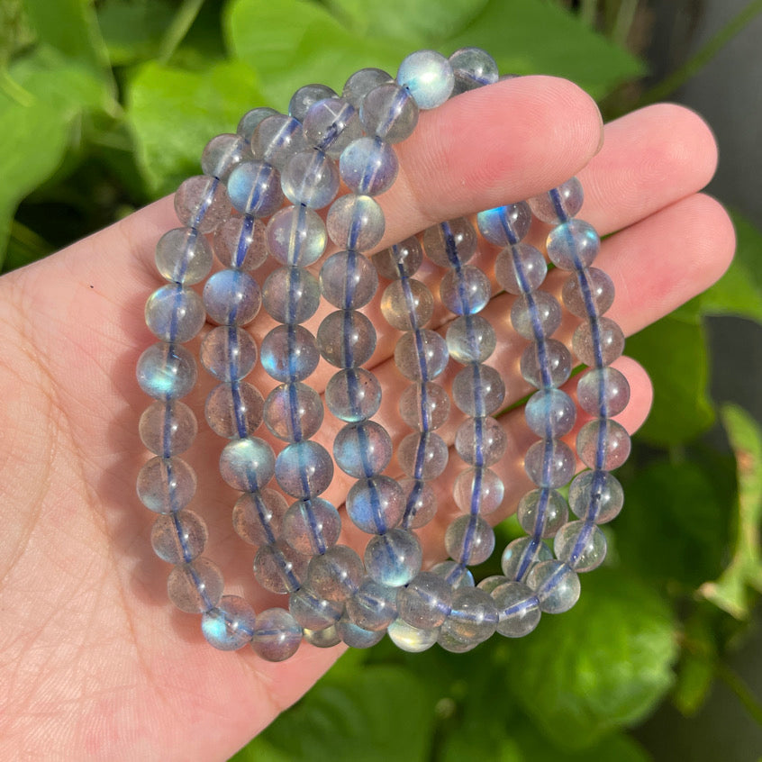 7mm+ Labradorite Bracelet