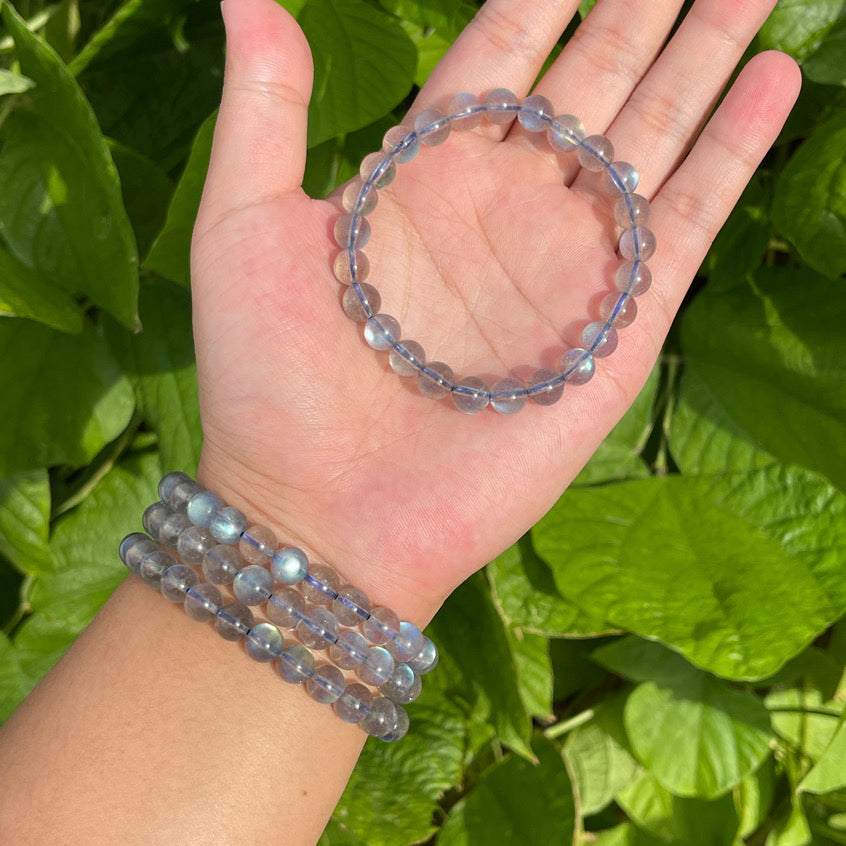 7mm+ Labradorite Bracelet