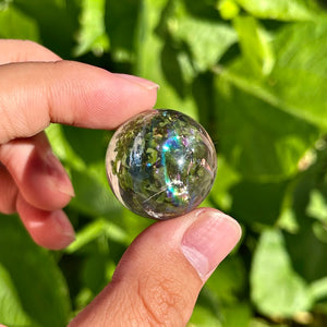 Rainbow Quartz Sphere