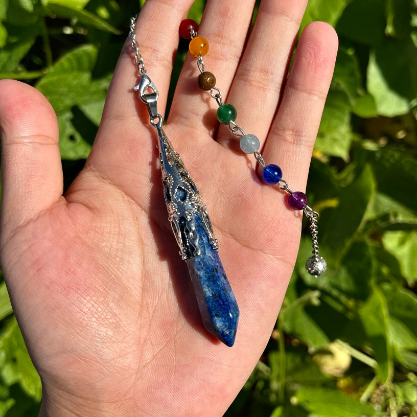 7 Chakra Crystal Pendulum