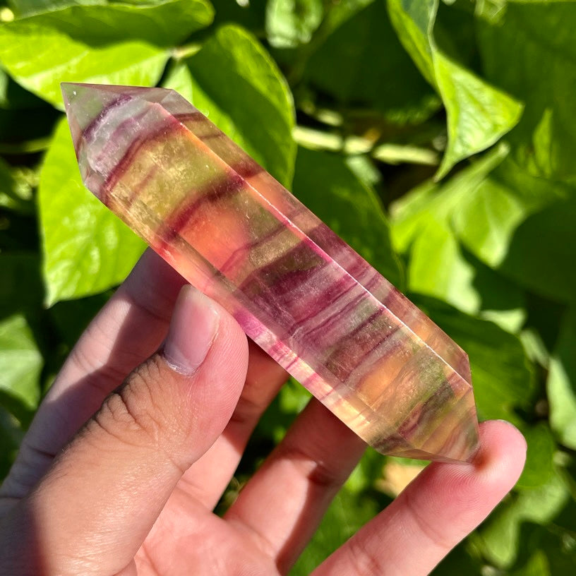 Candy Fluorite Double Point