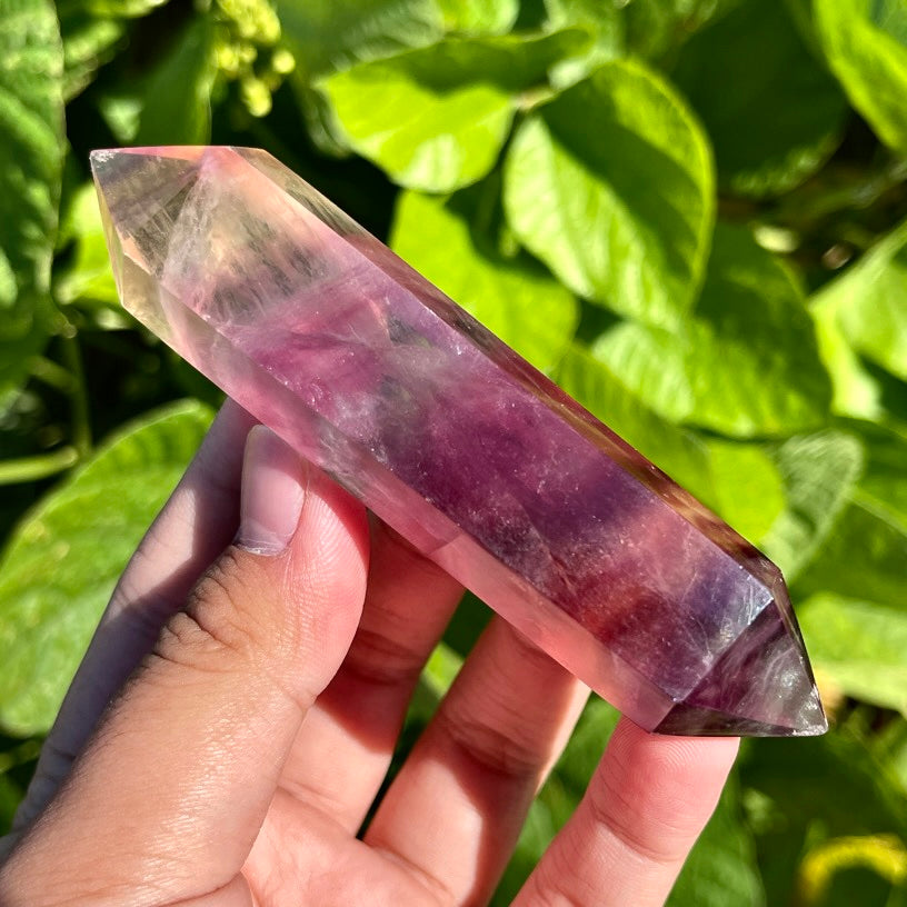 Candy Fluorite Double Point