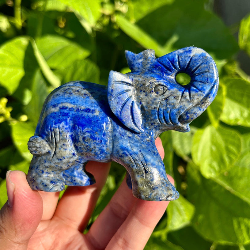 Lapis Lazuli Carving