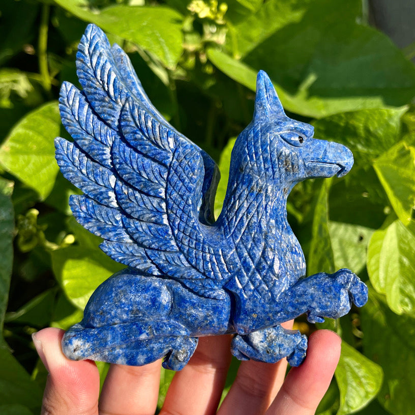 Lapis Lazuli Carving