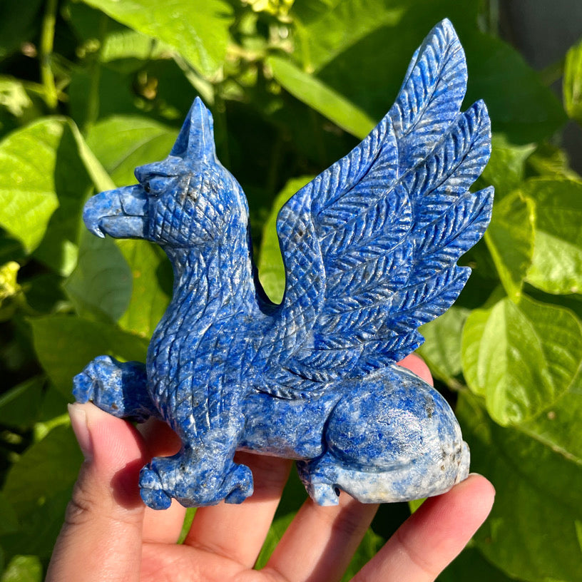 Lapis Lazuli Carving