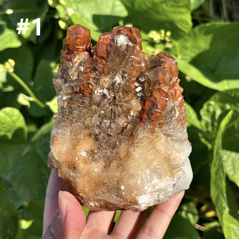 Red Calcite Specimen