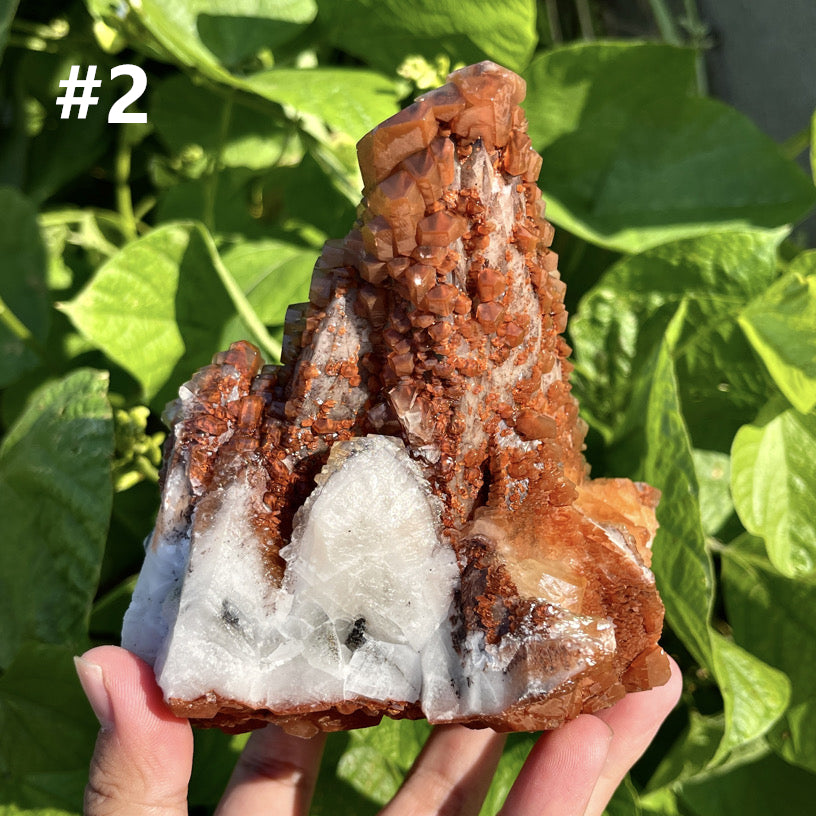 Red Calcite Specimen