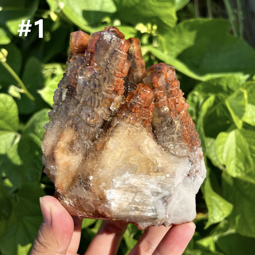 Red Calcite Specimen