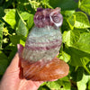 Fluorite Owl