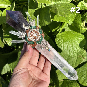 7.3‘’+ Crystal Wand