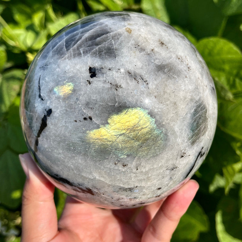 4.0"+ Labradorite Sphere