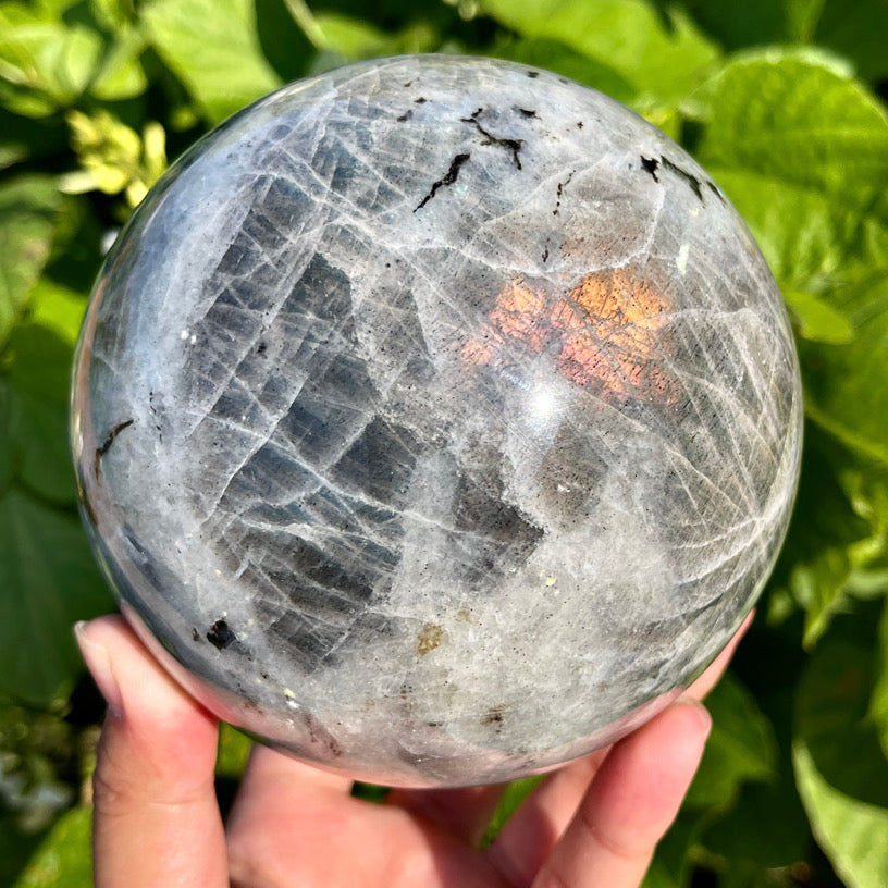 4.0"+ Labradorite Sphere