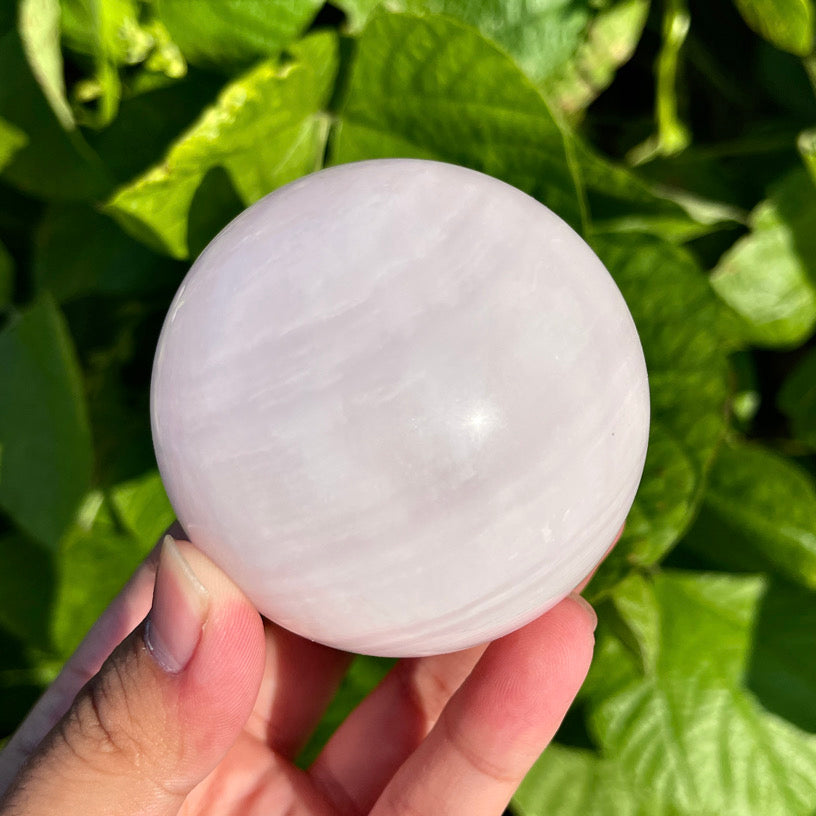 Pink Calcite Sphere