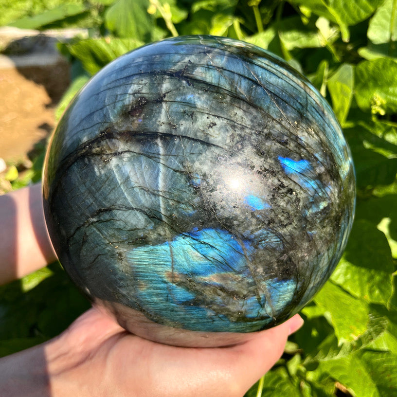 6.3kg+ Labradorite Sphere