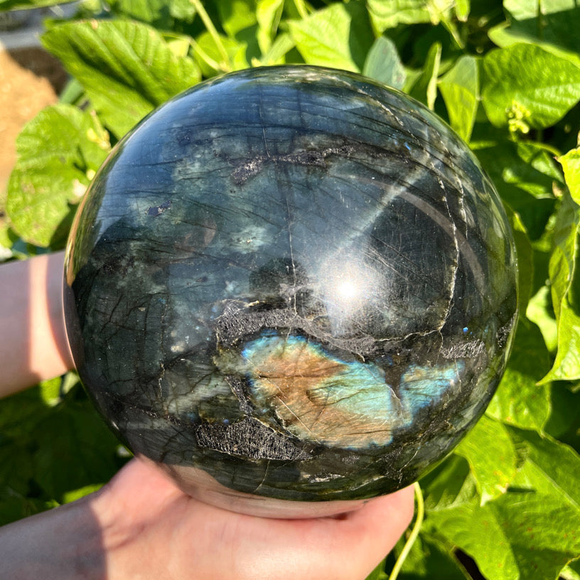 6.3kg+ Labradorite Sphere