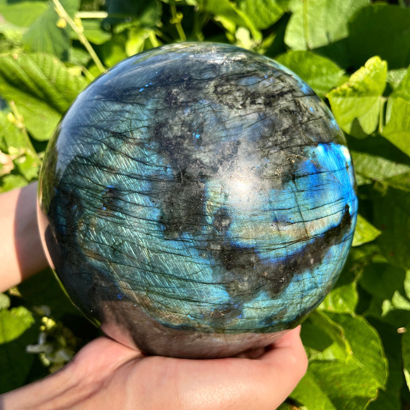 6.3kg+ Labradorite Sphere