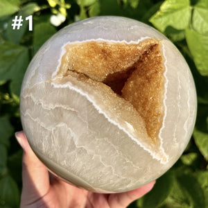 Geode Agate Sphere